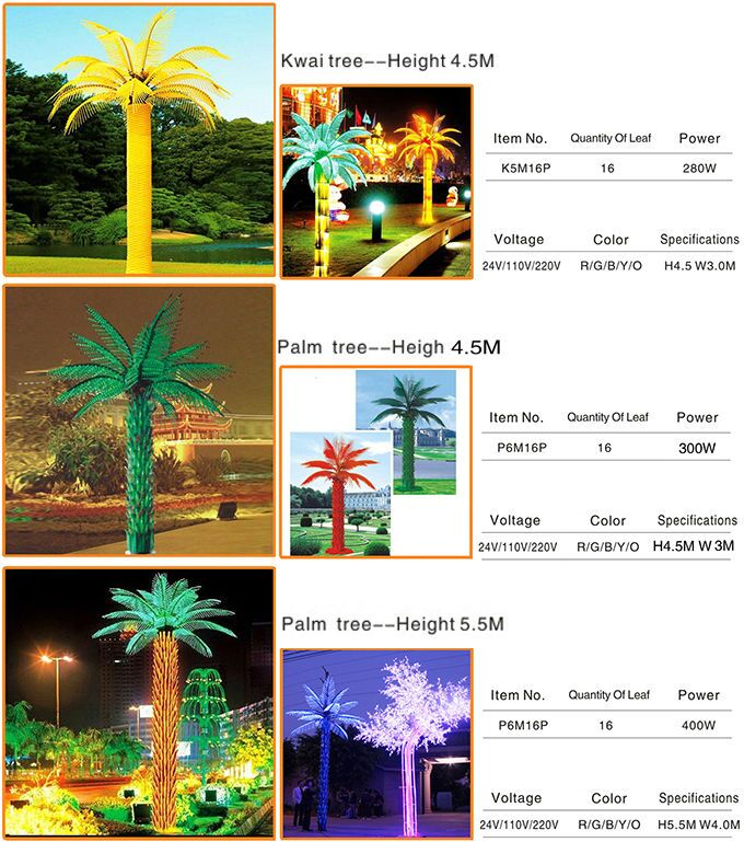 artificial LED outdoor lighted palm trees illuminate 3.jpg