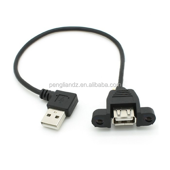 工場出荷時の価格のためのスナップパネルマウントusb2.060cmメスパネルマウントコネクタに2.54mm4ピン仕入れ・メーカー・工場