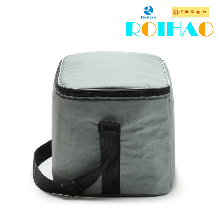 Roihao chinese supplier fashion good quality polyester insulated lunch cooler bag