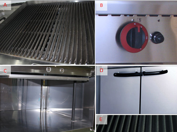 Commercial Restaurant Professional Stainless Steel Industrial Lava