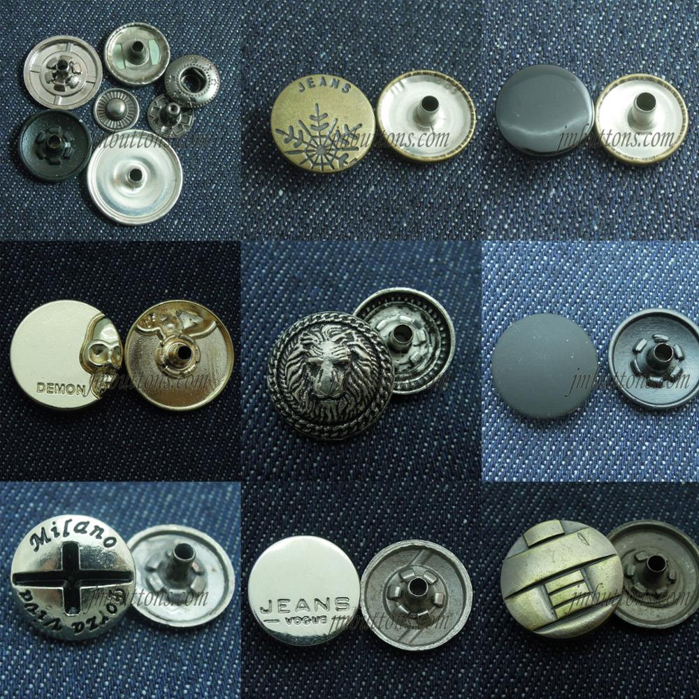 Custom Metal Snap Buttons,Bulk Snap Fastener,Zinc Brass Steel Snap