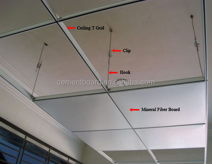 100 Asbestos Free Water Resistant T Bar Ceiling Tiles Buy T Bar