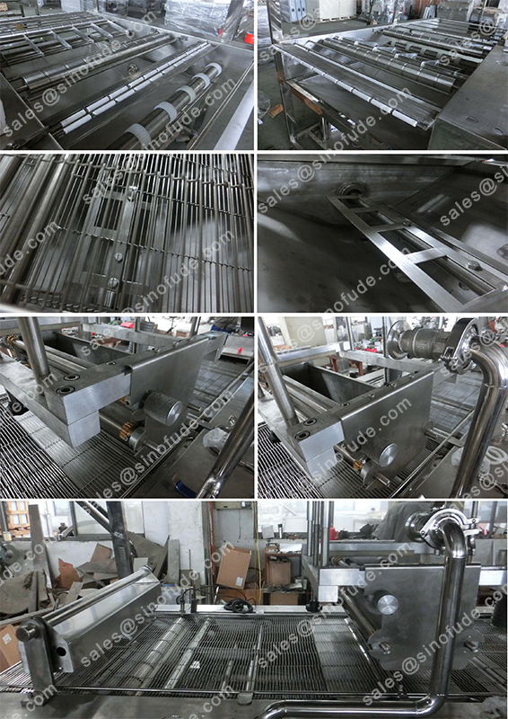 CTC series Chocolate enrobing machine