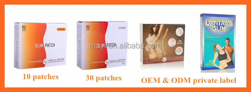 Support CE ISO effective Burn Fat weight loss product slimming patch
