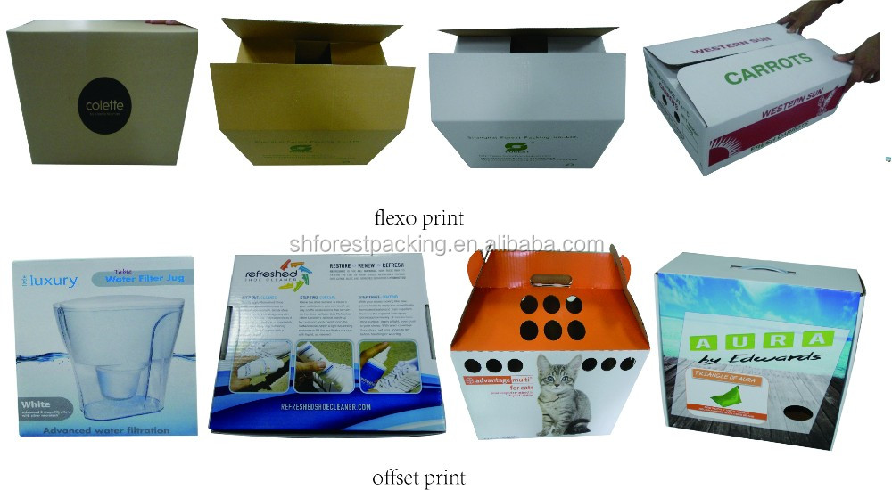 環境に優しい熱い販売カスタマイズ さ れ た ブラウン クラフト紙包装箱段ボール紙無料ボックス移動ボックス送料無料で サンプル仕入れ・メーカー・工場