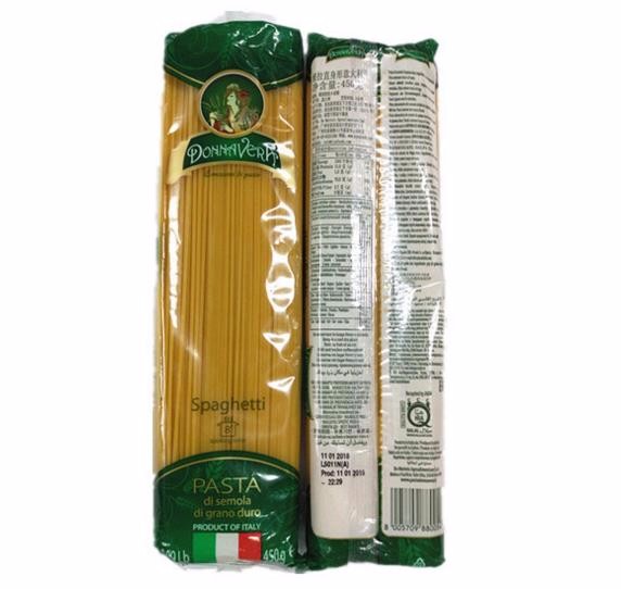 Plastic Bag Food Fresh Pasta Packaging - Heat Seal & Gravure Printing