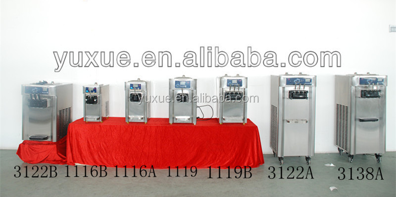 Small machine soft service ice cream machine RB1119
