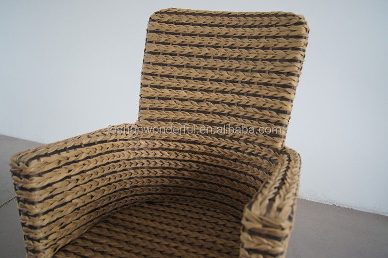 モダンなデザイン2015チークトップステンレスフレームガーデン用籐の椅子とセット仕入れ・メーカー・工場