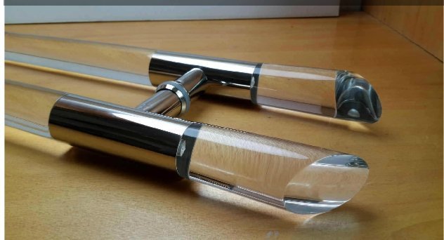 シャワーのドアプルアクリル製のハンドルのためのガラスのシャワーキャビン 問屋・仕入れ・卸・卸売り