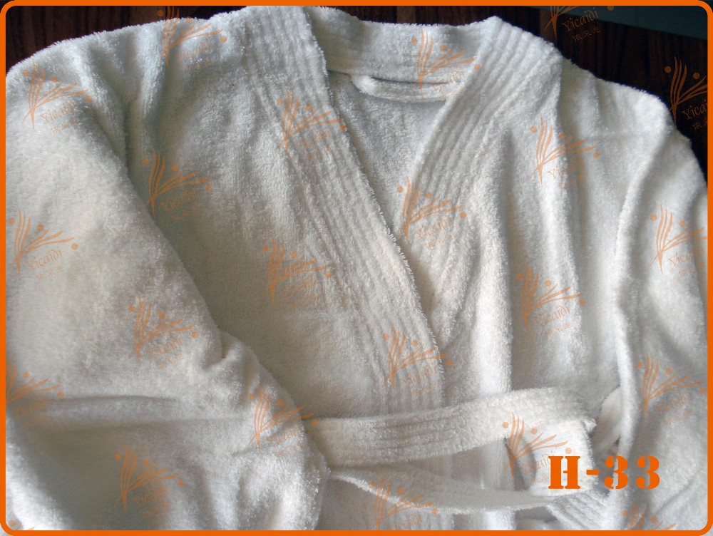 安い高級綿のテリー織りのバスローブ、 卸売柔らかい綿のバスローブ仕入れ・メーカー・工場