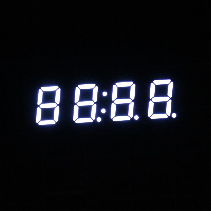 0.4 inch led clock sign 7 segments 4 digits 4041-a/bsr ultra red
