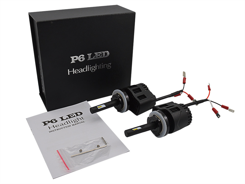 1ペアh15 25ワットp6 ledヘッドライトsuperbrightミニサイズ良い品質仕入れ・メーカー・工場