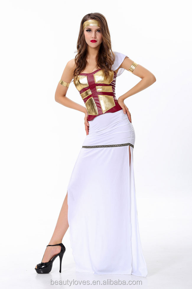 デラックスb3609ギリシャの女神の衣装のためのカーニバルパーティー問屋・仕入れ・卸・卸売り