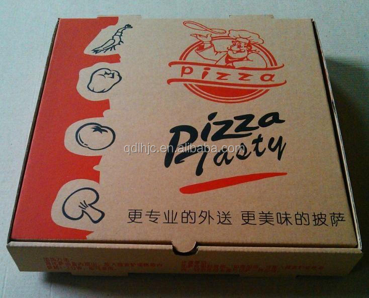 High quality pizza delivery box, plain pizza box