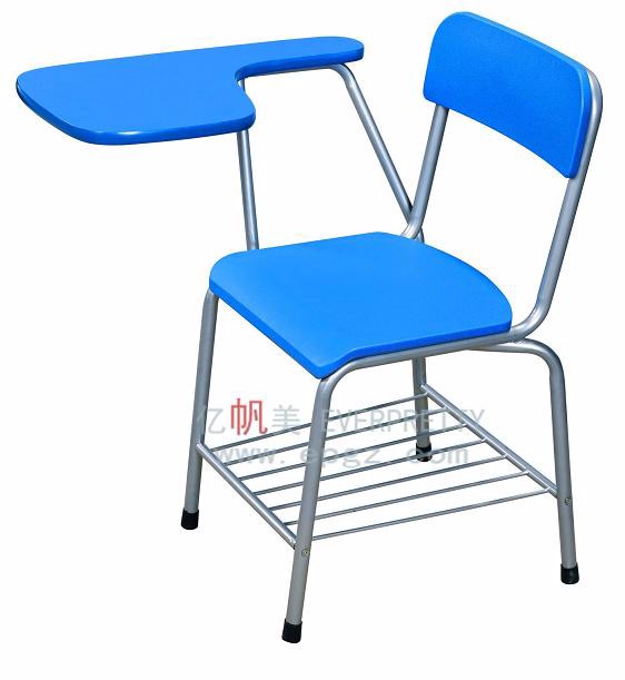学校用家具のためのトレーニングチェアテーブルを書き込むと、 学生の学習の椅子とテーブル付き仕入れ・メーカー・工場