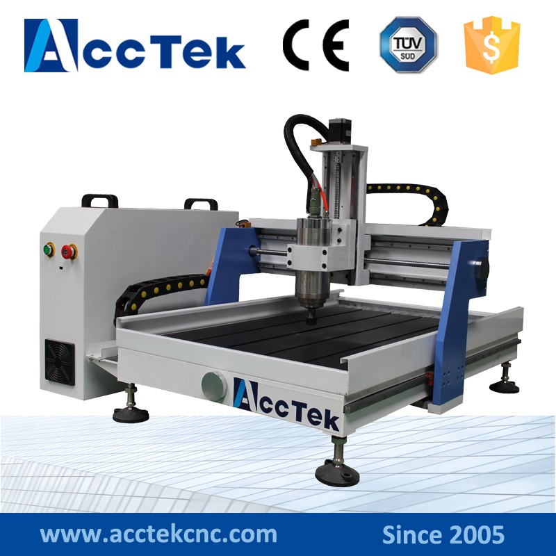 Acctekミニデスクトップ3d cncのルーター6090/小cnc彫刻切断機用木材、mdf、アクリル、石、アルミ仕入れ・メーカー・工場