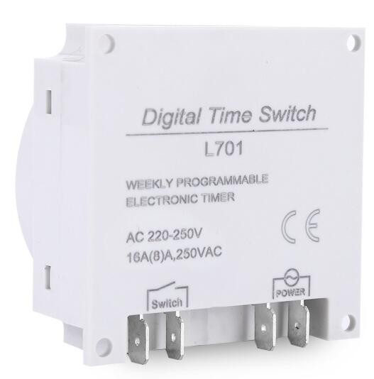 CN101A DC 12V Programmable Digital Time Switches Control Power Timer Switch  with Large LCD Display for Electronic Controller 