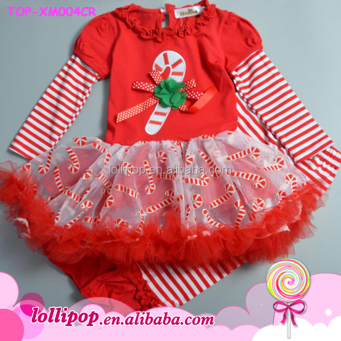 2016バルク卸売子供服幼児かわいい赤ちゃんユニセックスパジャマ服セットファッションクリスマス幼児平野ストライプ衣装仕入れ・メーカー・工場