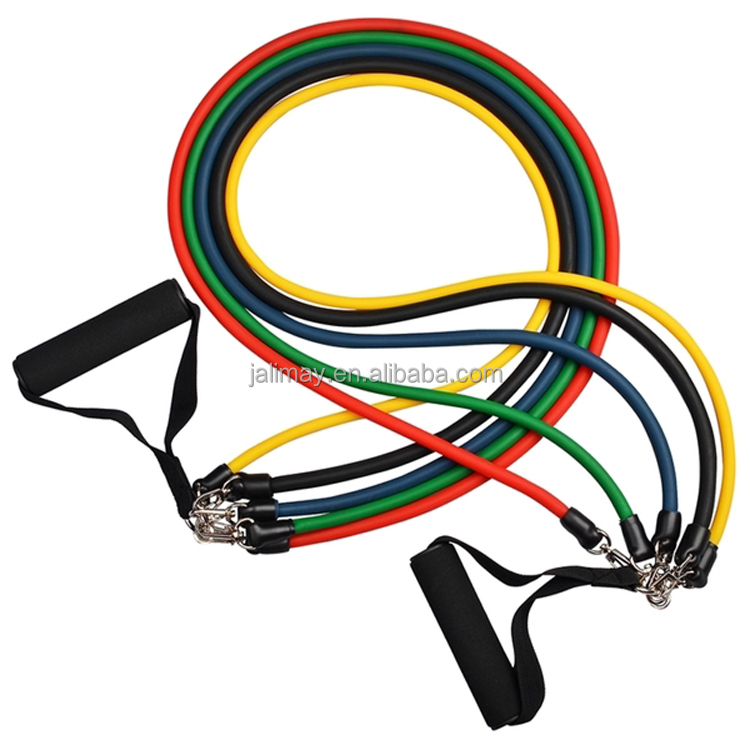 11-Piece-Set-Latex-Abs-Exercise-Yoga-Pilates-Fitness-Resistance-Workout-Bands