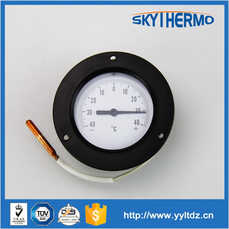 Plastic Capillary Tube Pressure Temperature Gauge Thermometer To 100
