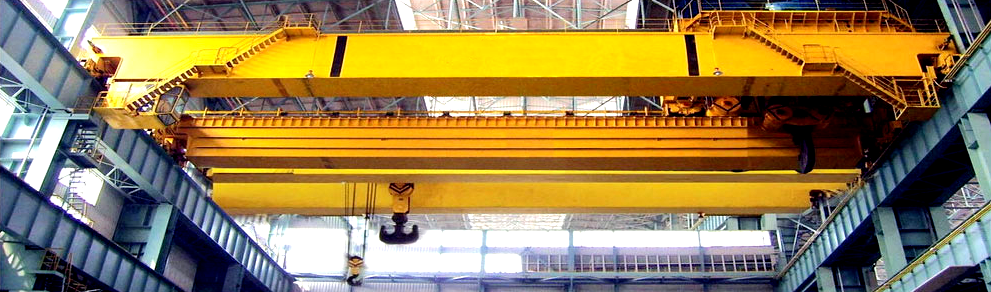  CE Certificated Comfortable Cabin and Remote Control 50 Ton Electric Trolley Double Girder Overhead Traveling Crane for Sale   