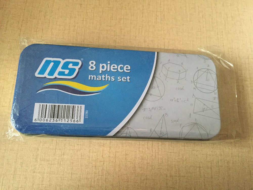 Geometry Math Box,Cheap Price Student Geometry Math Set,Promotional