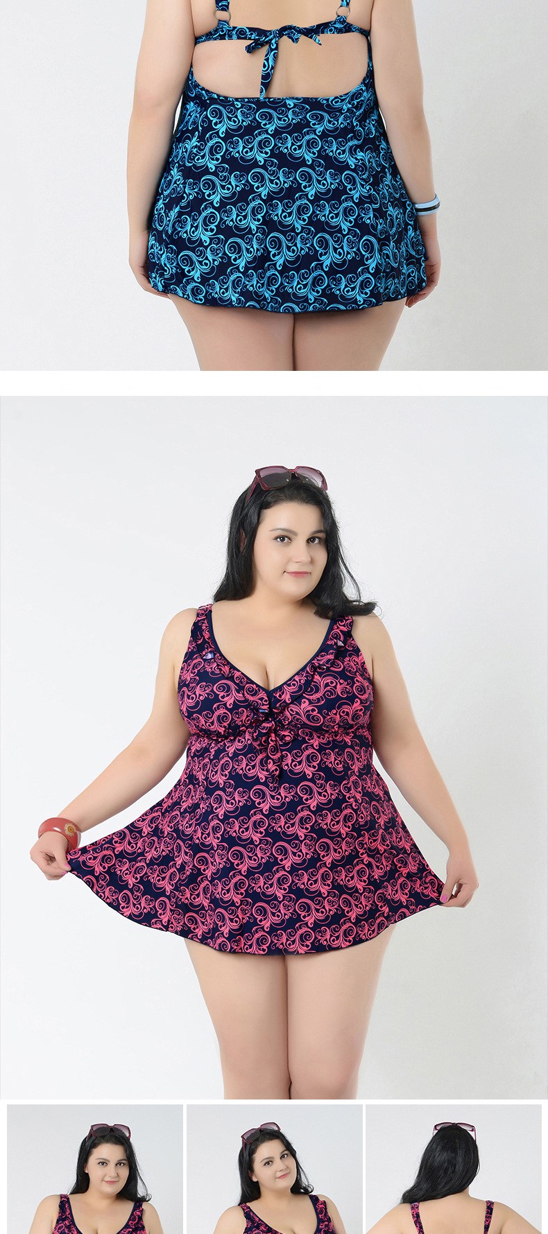 Plus Size One Piece Swimwear (5)