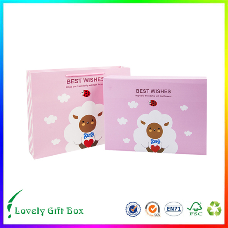 luxury design dolls paper box gift box packaging box