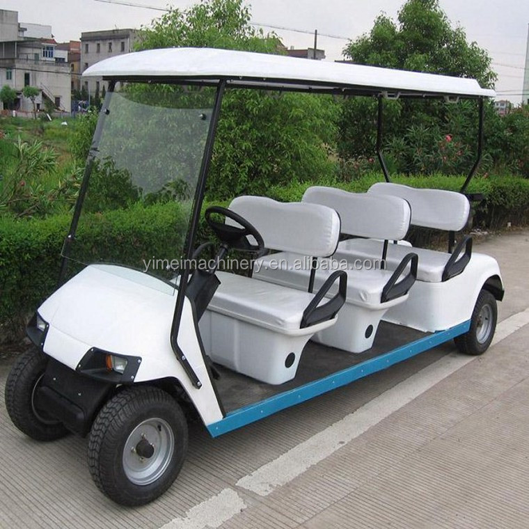 新しい デザイン 6人乗り電動ゴルフ カート で アクセサリー供給仕入れ・メーカー・工場