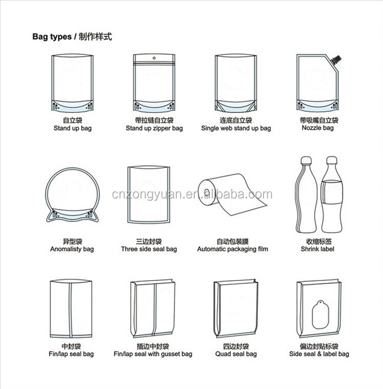 custom printing back seal side gusset plastic pyramid tea bag/coffee bag