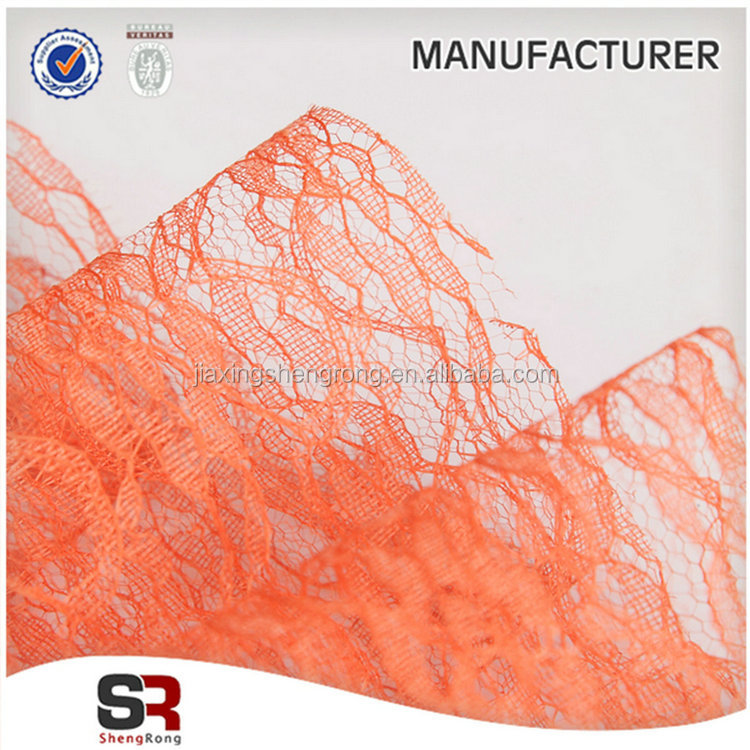 new launched products spring color plastic deco mesh from