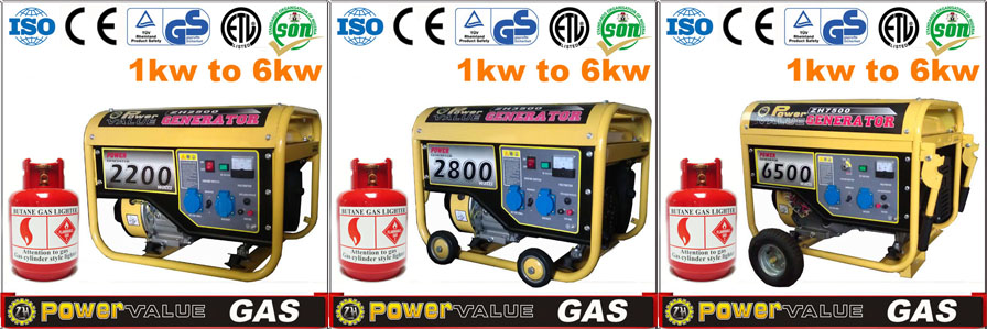天然ガス・lpg2014年3キロワットlpg発電機販売のための( zh4500lpct)問屋・仕入れ・卸・卸売り