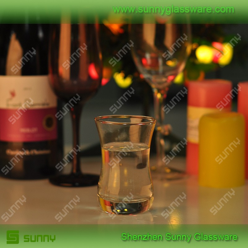 Mini transparent water cup Turkish tequila shot glass