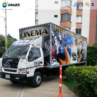 High Efficiency Truck Mobile 9D Cinema Kino Sale for Europe