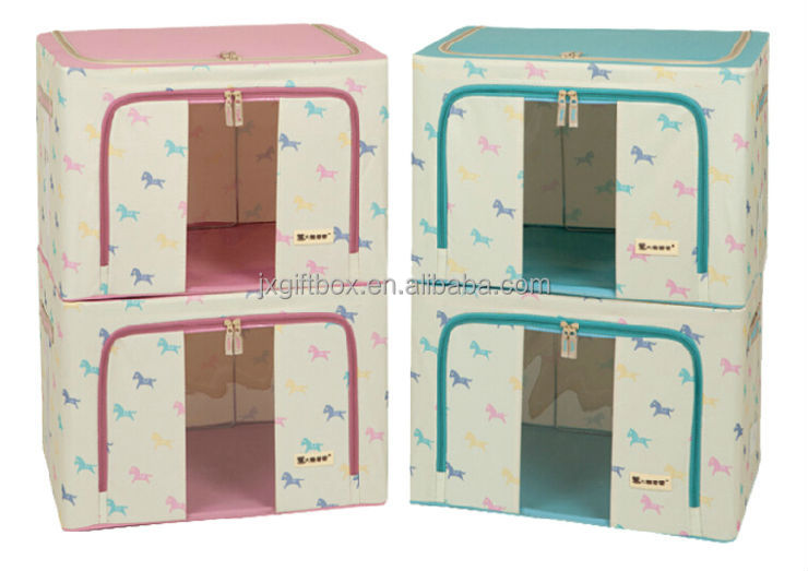 高- 品質のピンクの不- 織衣類収納袋/オーガナイザーバッグ/輸入家庭用品問屋・仕入れ・卸・卸売り