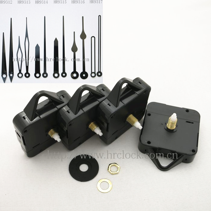 wall clock battery mechanism hanger clock movement with hands battery