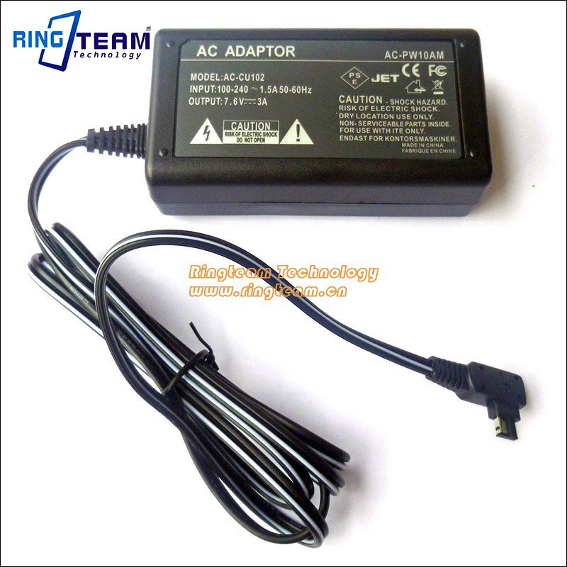 Ac Power Adapter For Sony Handycam Nex-vg10 & Dslr Cameras