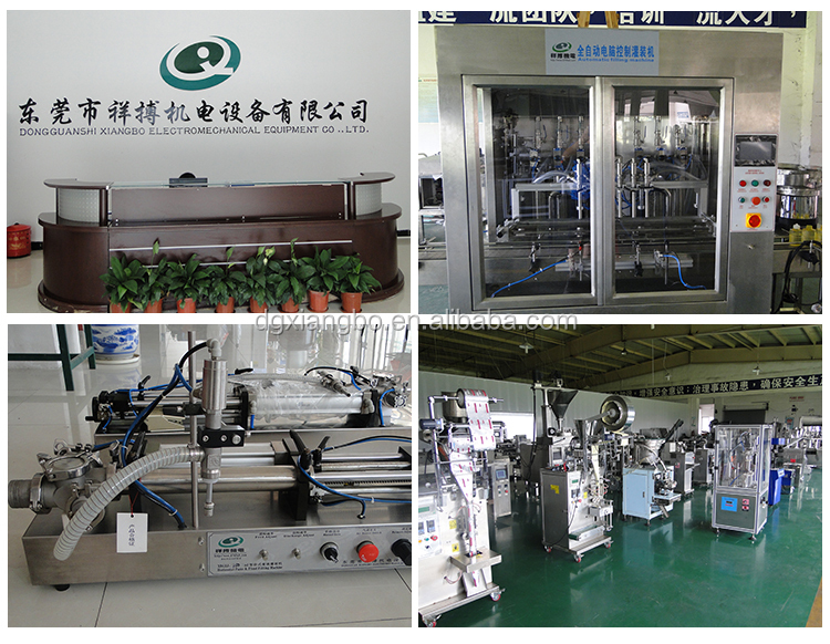 semi automatic liquid filling machine for small industries XBGZJ-500W