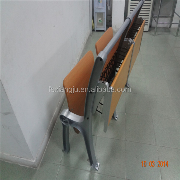 鋼安い中学校の学生の机との椅子とテーブル付き仕入れ・メーカー・工場