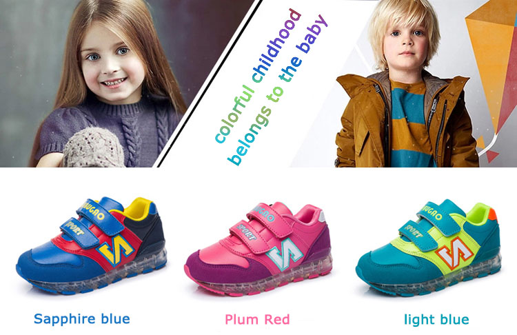 ウェアラブル7色輝くledライト子供の靴仕入れ・メーカー・工場