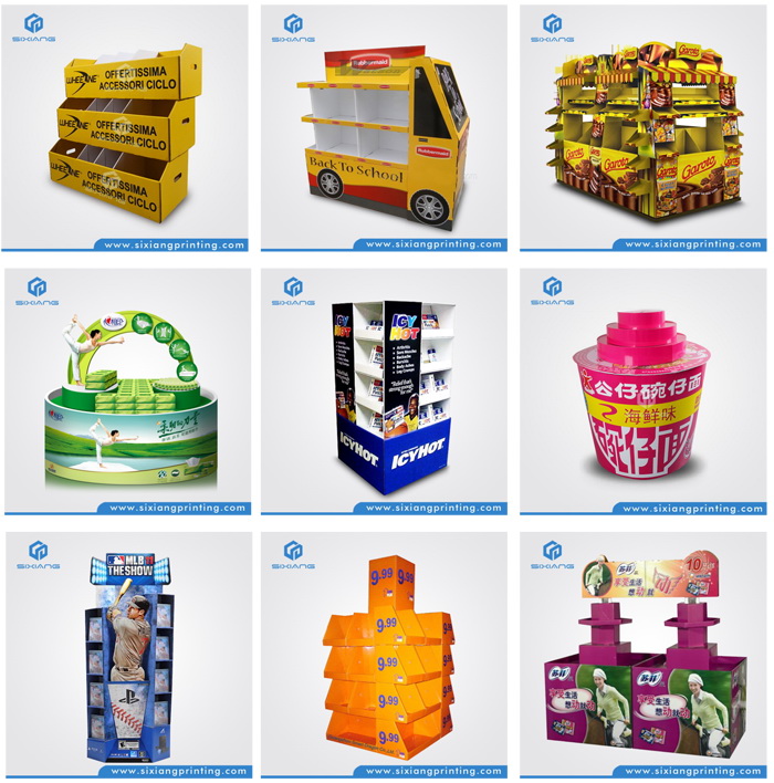 Triangular chew gum pallet display equipment design