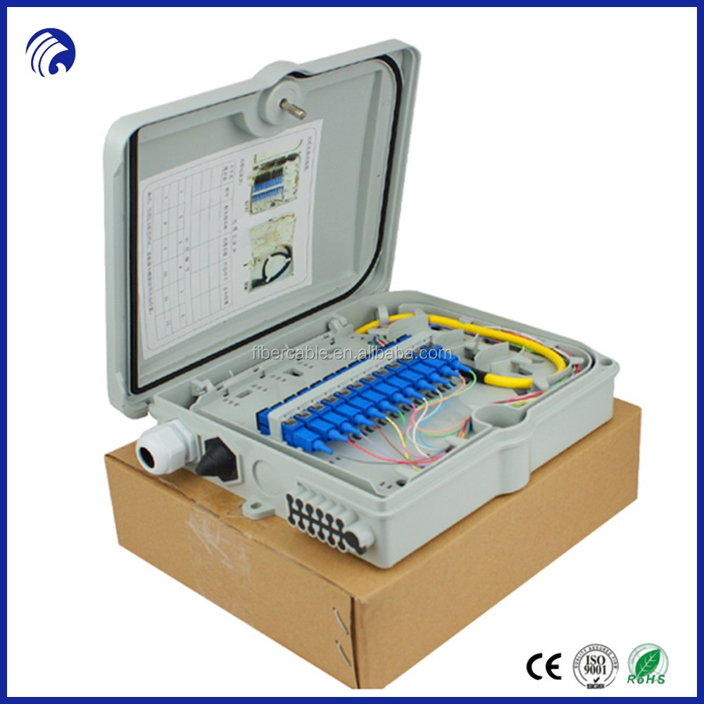 Ftth 12 Port Outdoor Fiber Optic Terminal Box /distribution Box Ftt
