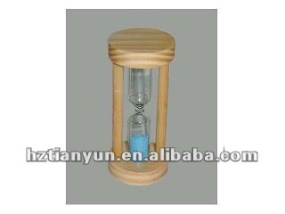 木製の砂時計の砂のタイマーat-0123a木製の砂ガラス仕入れ・メーカー・工場