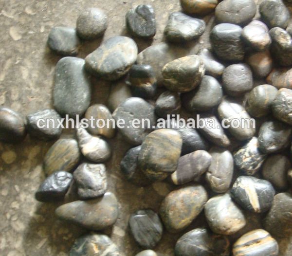 buena calidad de colores guijarro jardín de piedra de río para el
