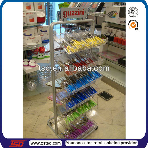 Tsdm587 Sunscreen Cream Retail Displays/factory Supply 4 Tiers Metal