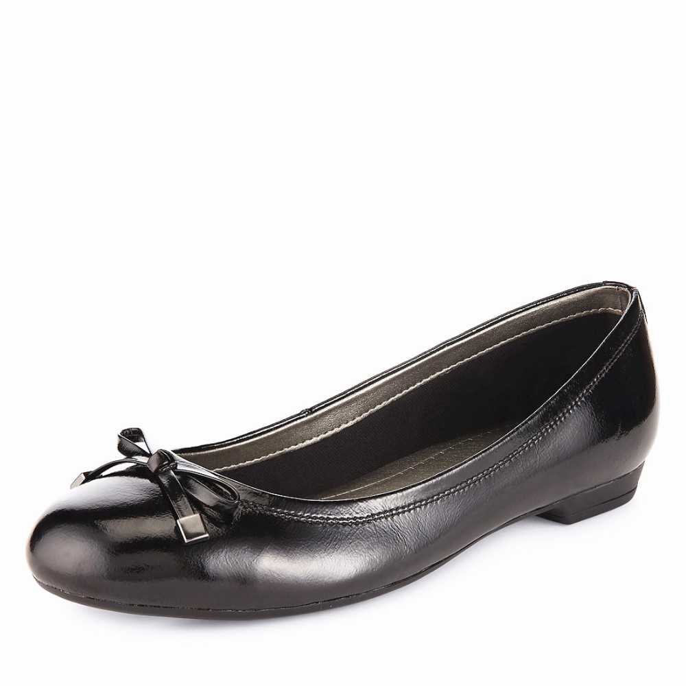 OLNF001 2014新しい付属女性パテントレザーフラットドレスシューズ女性フラットシューズで蝶の装飾仕入れ・メーカー・工場