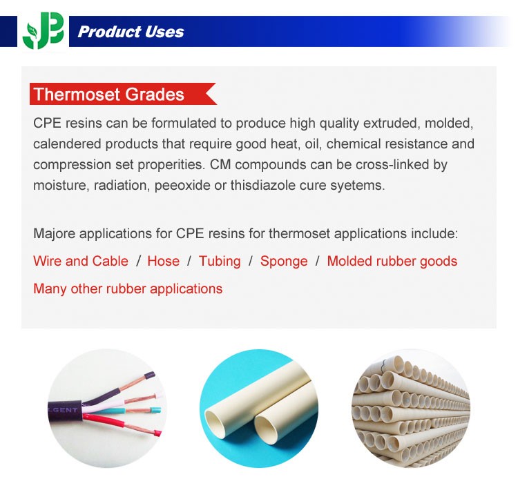chloriertes polyethylen 135a für alle PVC und gummiprodukten