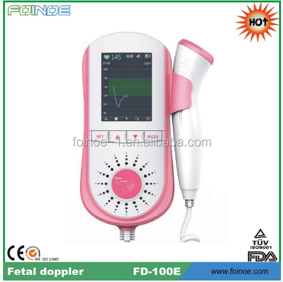 use and carrying * large backlight lcd display the fetal heart