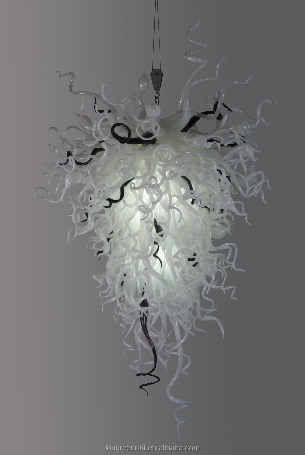 Lampade salotto moderni: salotto moderno a buon mercato in vetro ...