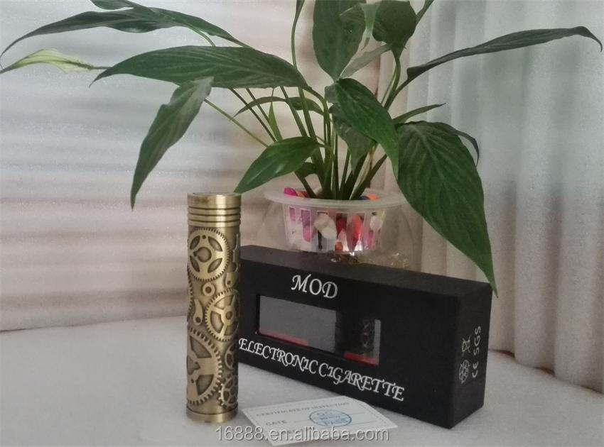 2014 Newest china wholesale e cigarette copper mod steampunk 18650 mod 5 colors available vs paragon penny stingray mod.